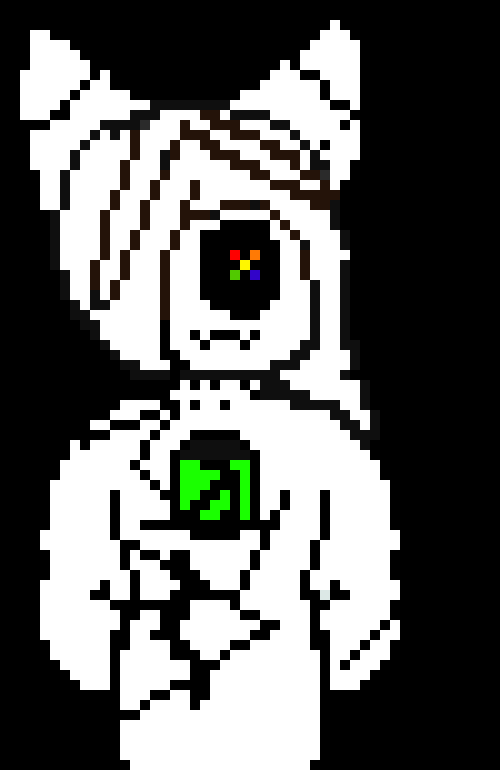 [b706ad] Who made the remake of my old sprite when i as GAF? -Glitch Dreemurr 