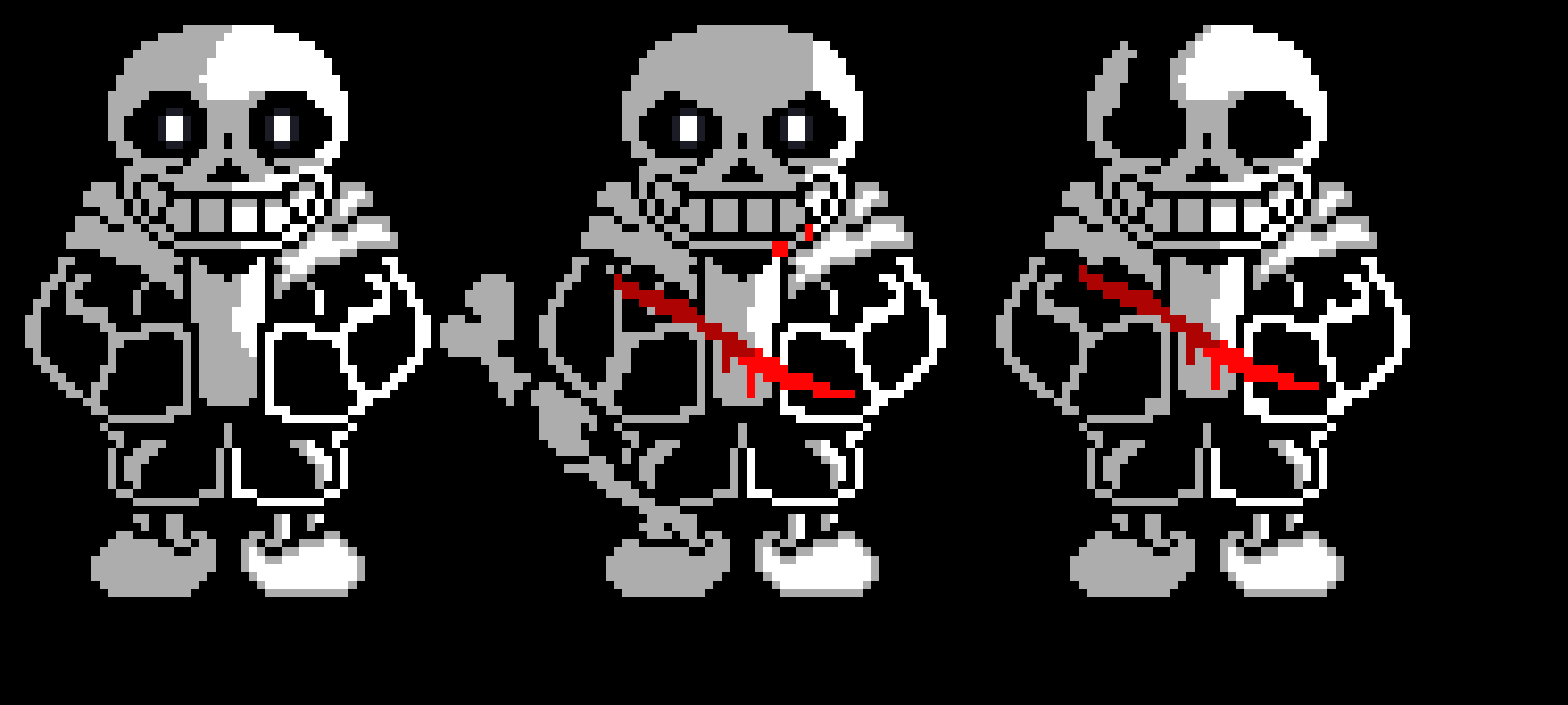 [b6eb58] UNDERTALE Last Breath But Its Undertale Sprite V2