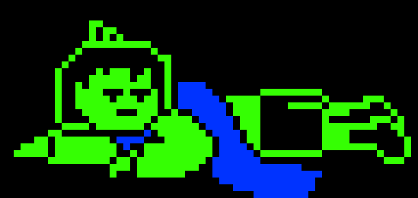 [2b9834] looks at smiley annoyed)...why----swapCHARA/shadow