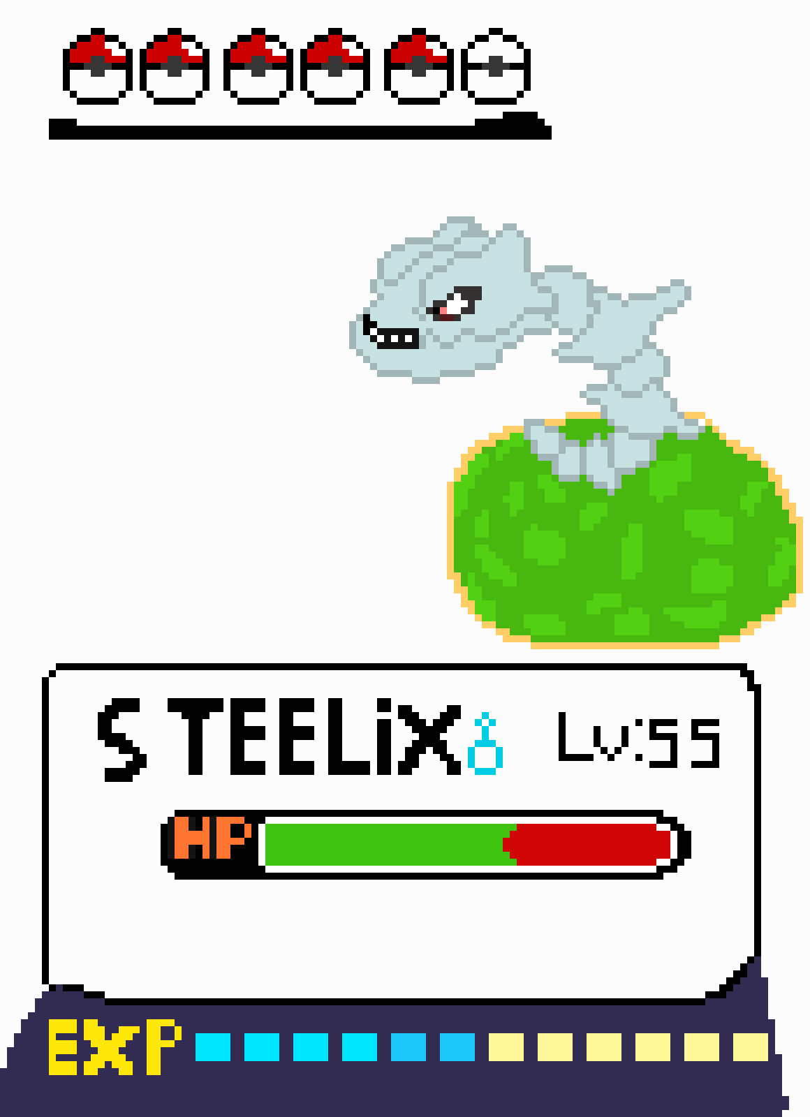 [3fcaee]  PKMN trainer tom steelix use giga impact -Tom