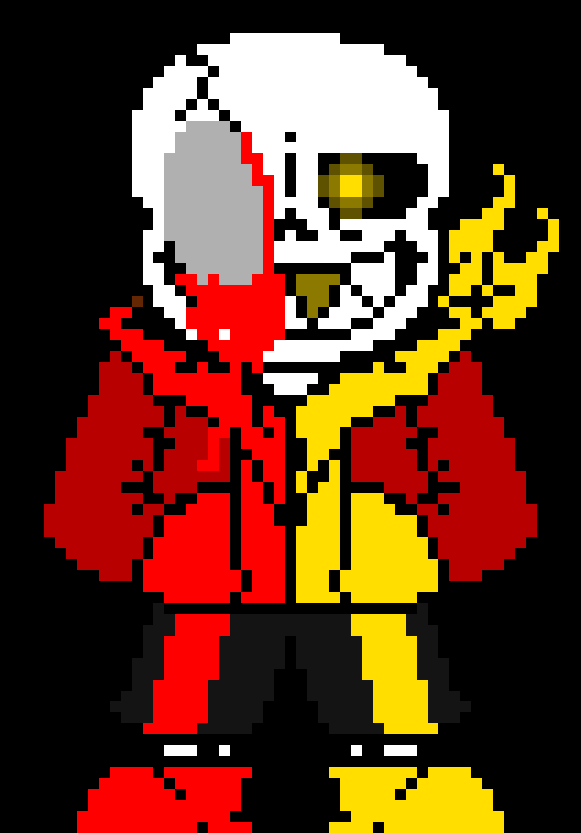 [2fbf6b] sans in the backround: haha! Cherry pieface!