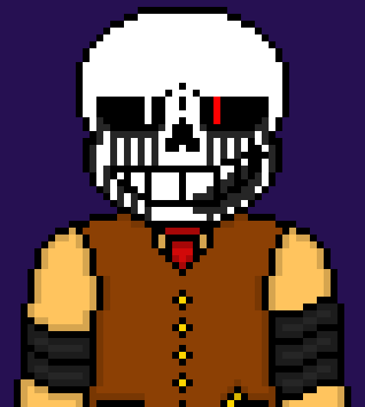 [0ae1f1] *shaking since the hate is wrapped tightly around his body. Time shakily snaps and blasters appear*