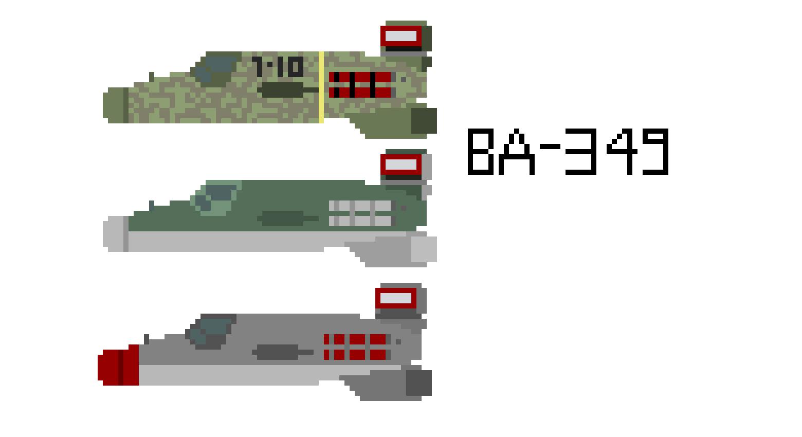 [4dee04] BA-349 natter pack