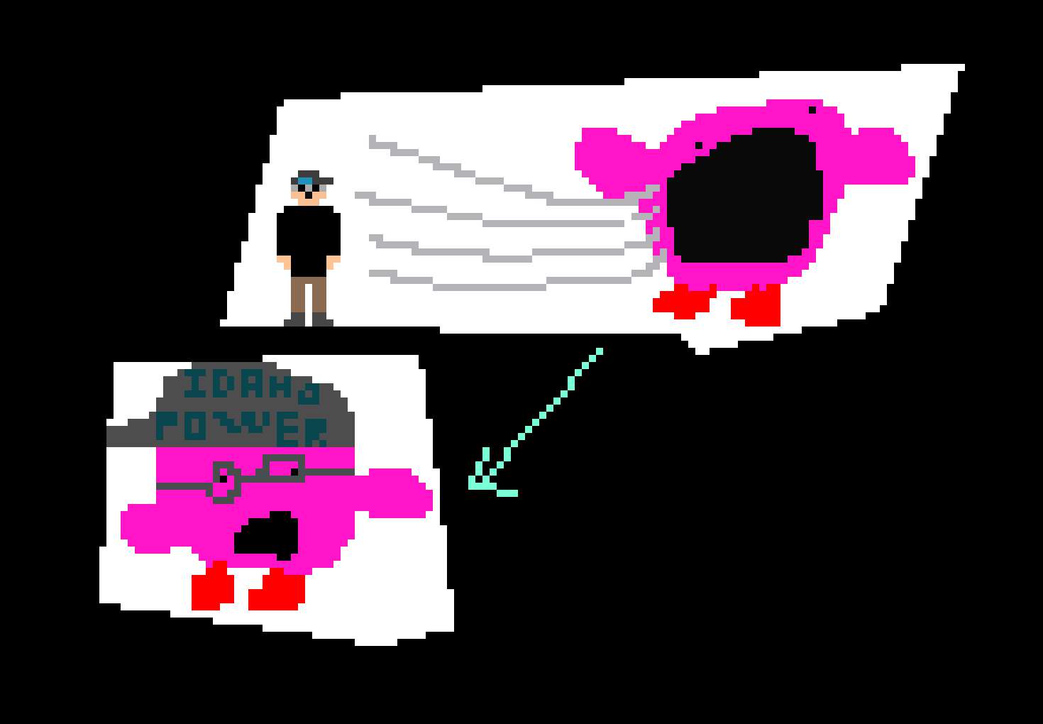 [04f33f] Kirby eats my friend Bruce