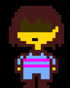 [df4002] (Frisk reduced sans stamina to 0, so he wasn't able to dodge.)