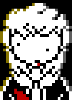 [055bcf] "oh hey Tim, sorry about that, you just look threatening"