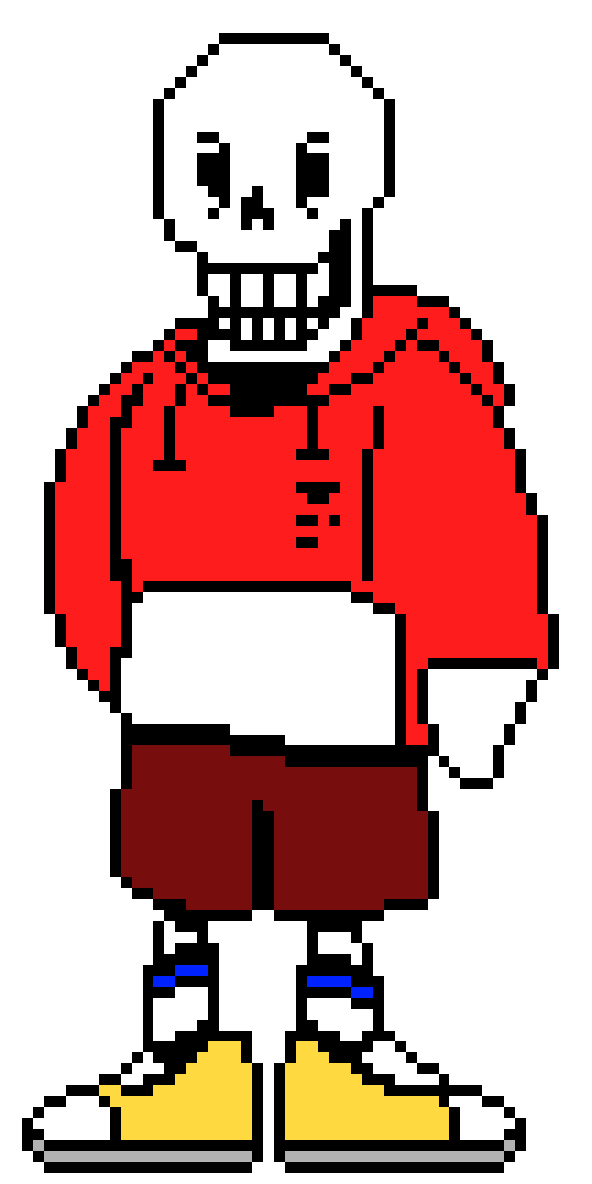 [2c4f0b] Dh!Underswap Papyrus Sprite.