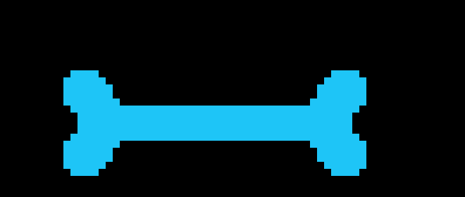 [e6d58b] Undertale Bone Attack sprite(blue)