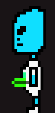 [d436d4] this is getting annoying *summons knife and shoves it in the ground sending a green pulse into the ground and forming a small green crack on the surface 