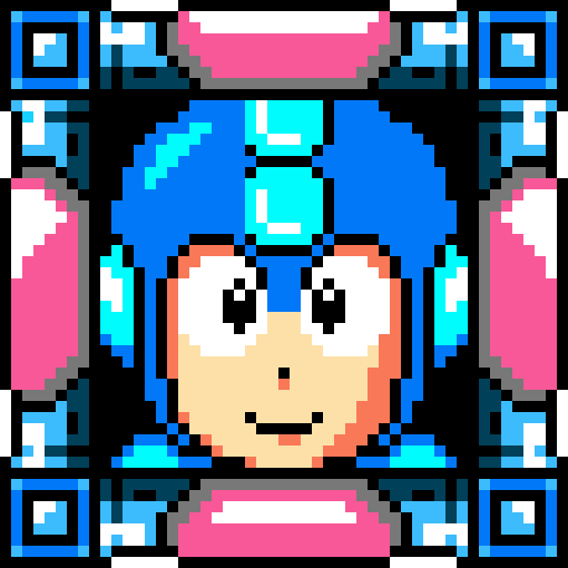 [9664c4] Megaman Mugshot Selected 5
