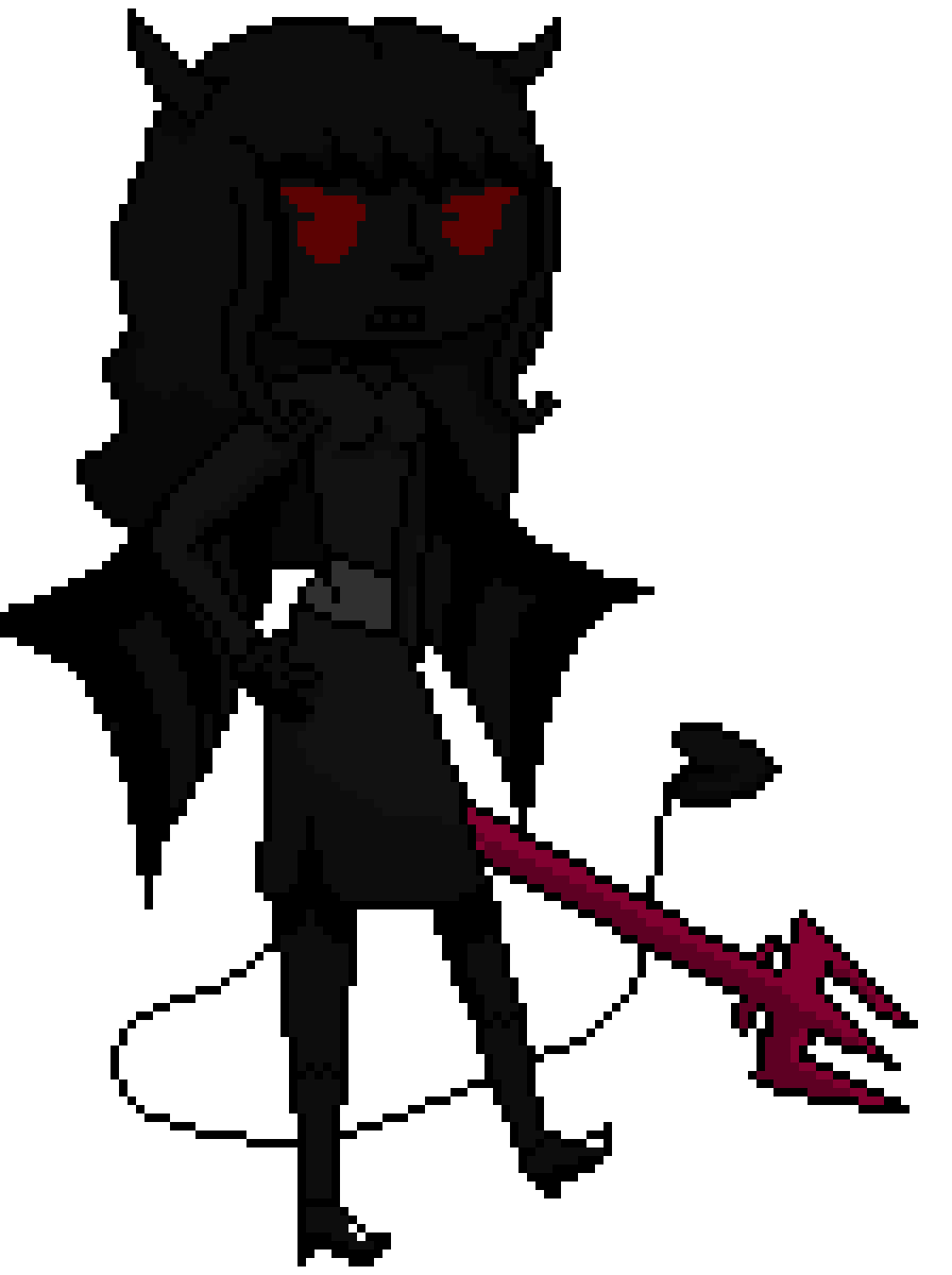 [f7c573] *flies into the air and throws trident at Bendy*