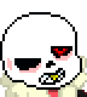 [7ce906] Alright. -HorrorTale Sans