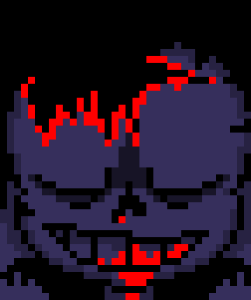 [7ce906] So much pain and suffering, it'll all end, this year. *(He holds the blade with 2 hands, and shatters it into pieces.)  -Demented