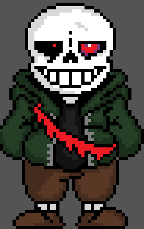[11a9d7] -looks back at error and says- Hope you have fun with fatal -turns back around and teleports back to ink- -Insanity!Tale Sans (Deteriorate)