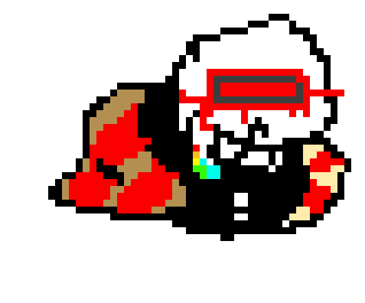 [86ff52] I redrew you’re sprite electro - Fresh!Ink sans