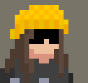 [a56108] *One person from the outside is trying to push her. She's giving them a tough time being an immovable 'object'- They really want they're coffee*