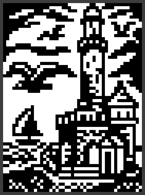 [b2b93b] Black and White LightHouse