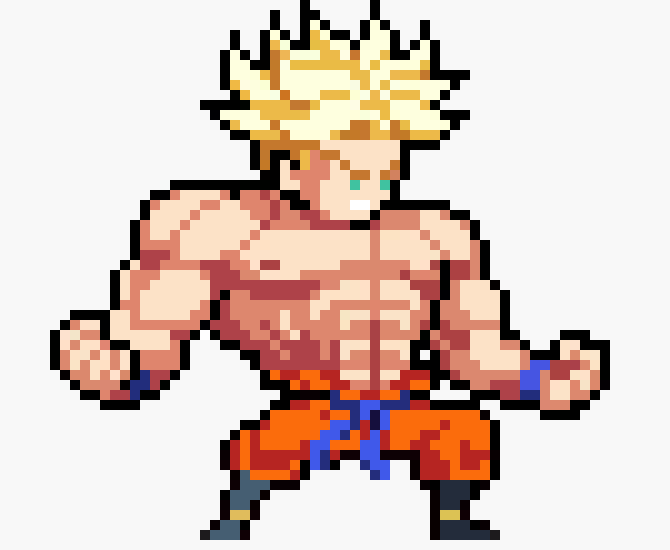 [3d2405] ssj2 max krillin (saiyan)