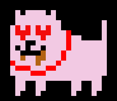 [c91422] Valentine doggo (recolored)