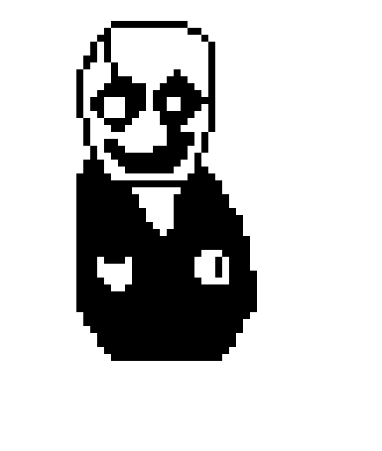 [9664c4] My Undertale Gaster Sprite- with the Eyes