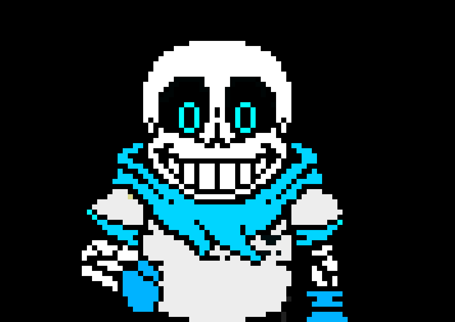 [2b9834] blaze:(behold underswap sans w.i.p i will add papyrus in a bit