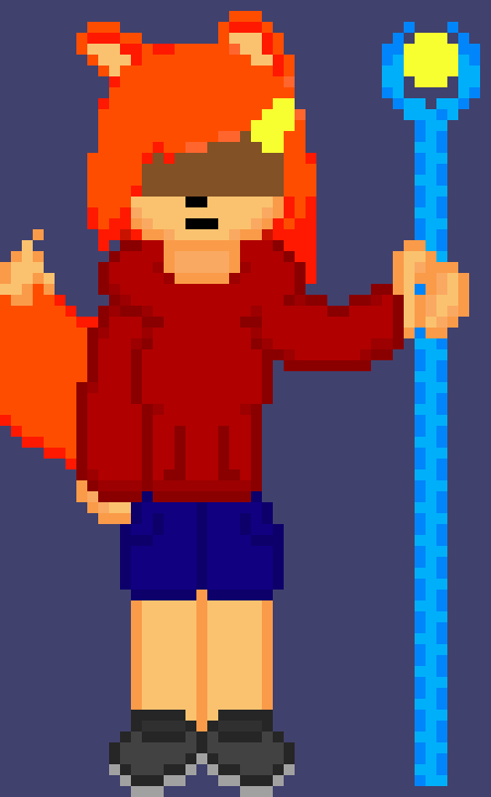 [d8d976] *Blasts all the zombies without looking* -Foxlya