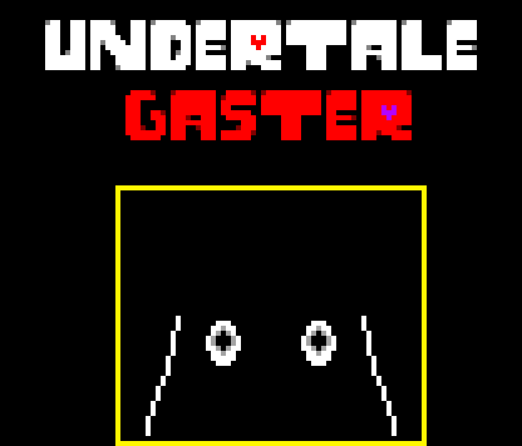 [43520c] W.I.P! gaster sprite