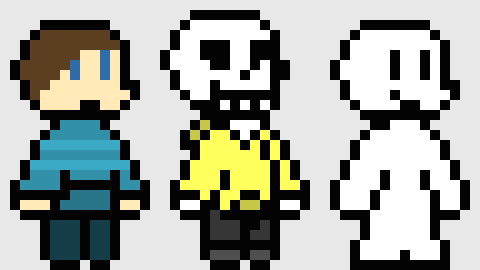 [95be89] The three people I, just added... Mist!Firsk, Chaotic Papyrus and Goopi! Lily, is next!
