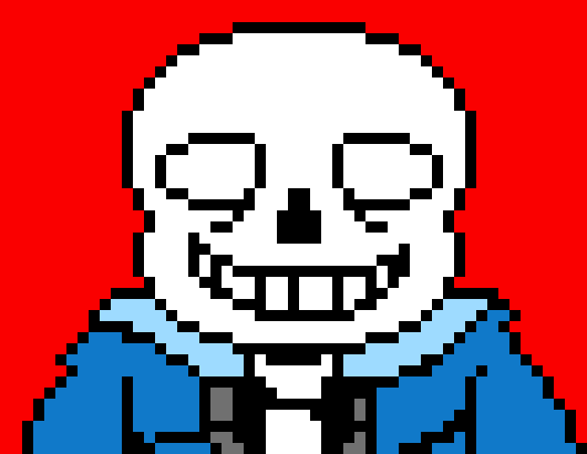 [619e86] a red ss chara chaos blaster and knives attacks inky -