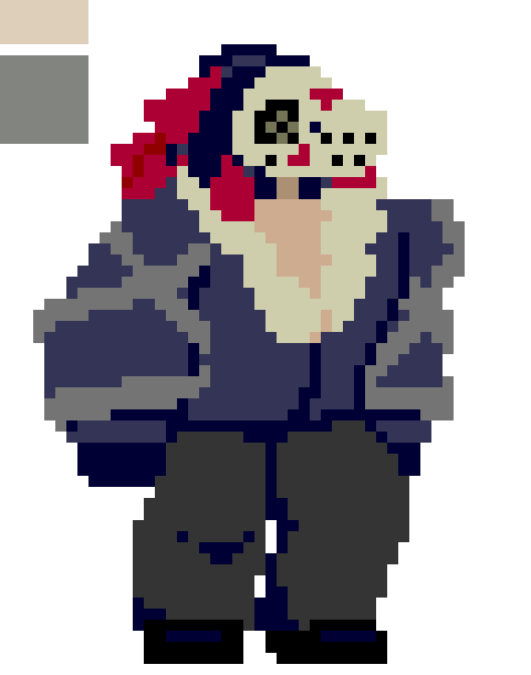 [d1f745] done for the most part, just gotta think on like. a signature weapon of sorts.