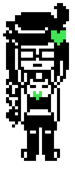 [9664c4] Undertale Sprite- Green Soul- Battle version ((i guess ;-;))