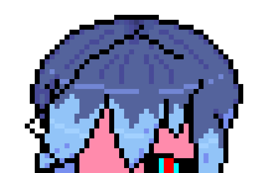 [5b2f3e] hear me out, the two bangs on the side of the face are going to be in front of the hood