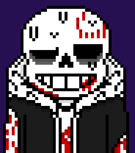 [0ae1f1] *codes a knife to his hand, but Horrorverse pins his arm down with bones*