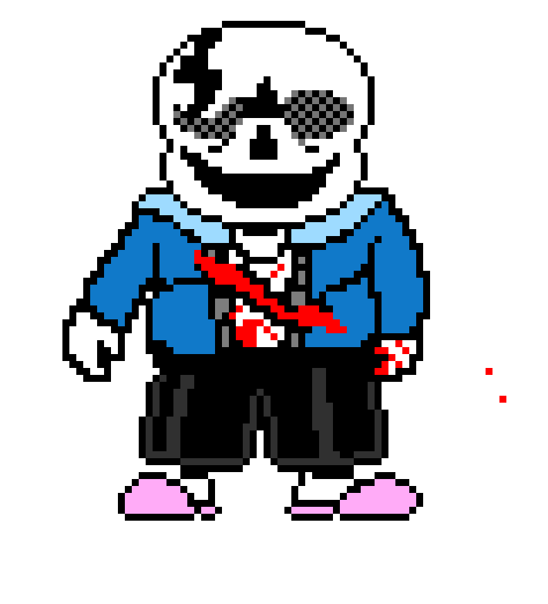[b496a6] MY SPRITE GOT POPULAR i also accidentally wrote undertale the last sans -_-