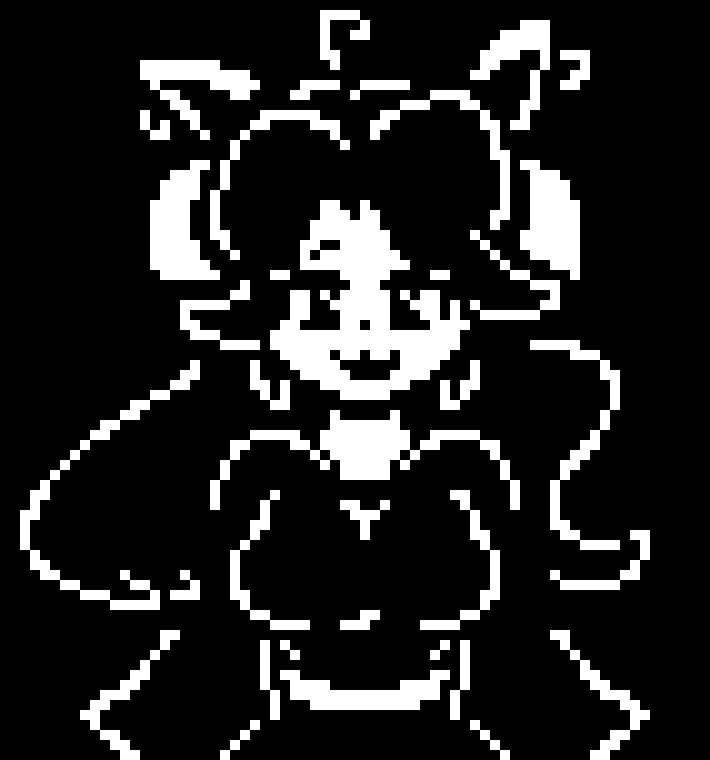 [332fa7] I think ima use this Temmie sprite as my second main or my main with Autumn as my main oc
