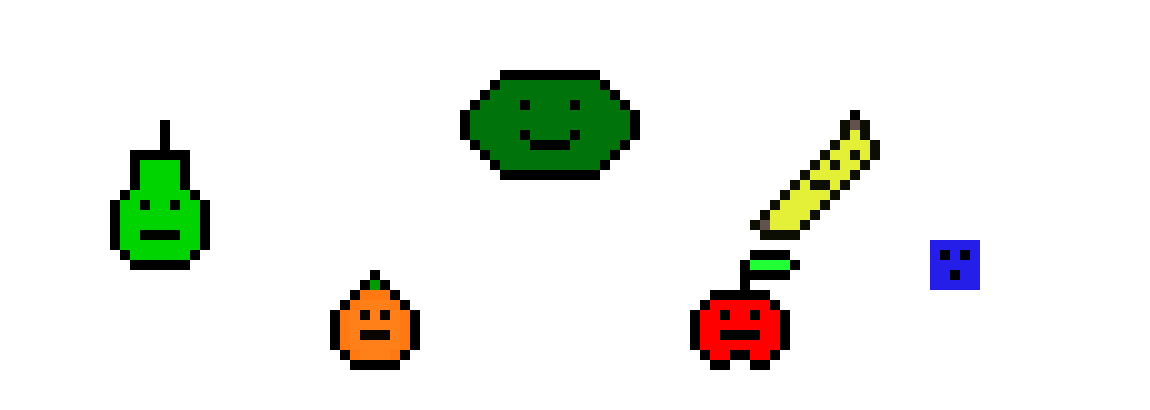 [9664c4] Pixel Fruit