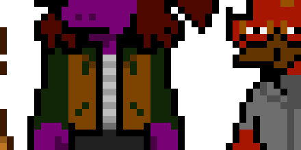 [6c26bc] Deltarune: Vengeance - The Opposing Trio for the Darkness Route (Overworld Sprites) (Lightworld Ver.)