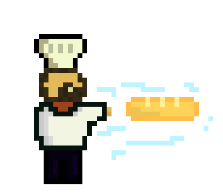 [6b017d] Baguette Man Throwing Baguette