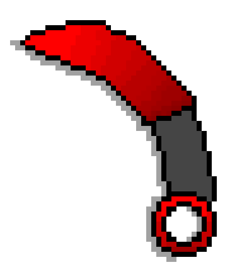 [58b908] scarlet karambit