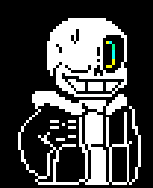 [2b9834] ((teleports behind blix and summons blasters)H A Y A--- sans/shadow