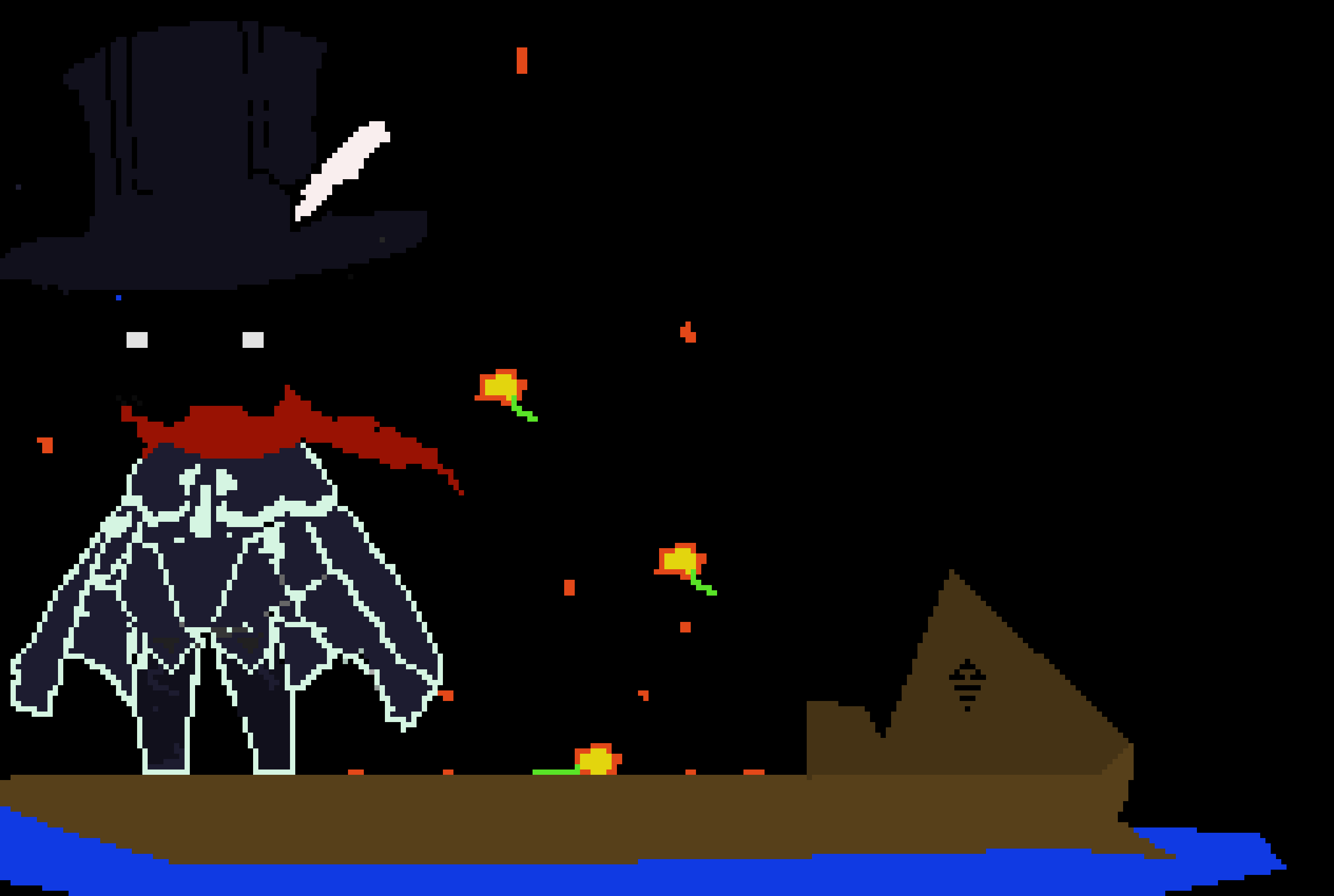 [9313a5] boatman aidan is sitting near the river waiting to guide people across-