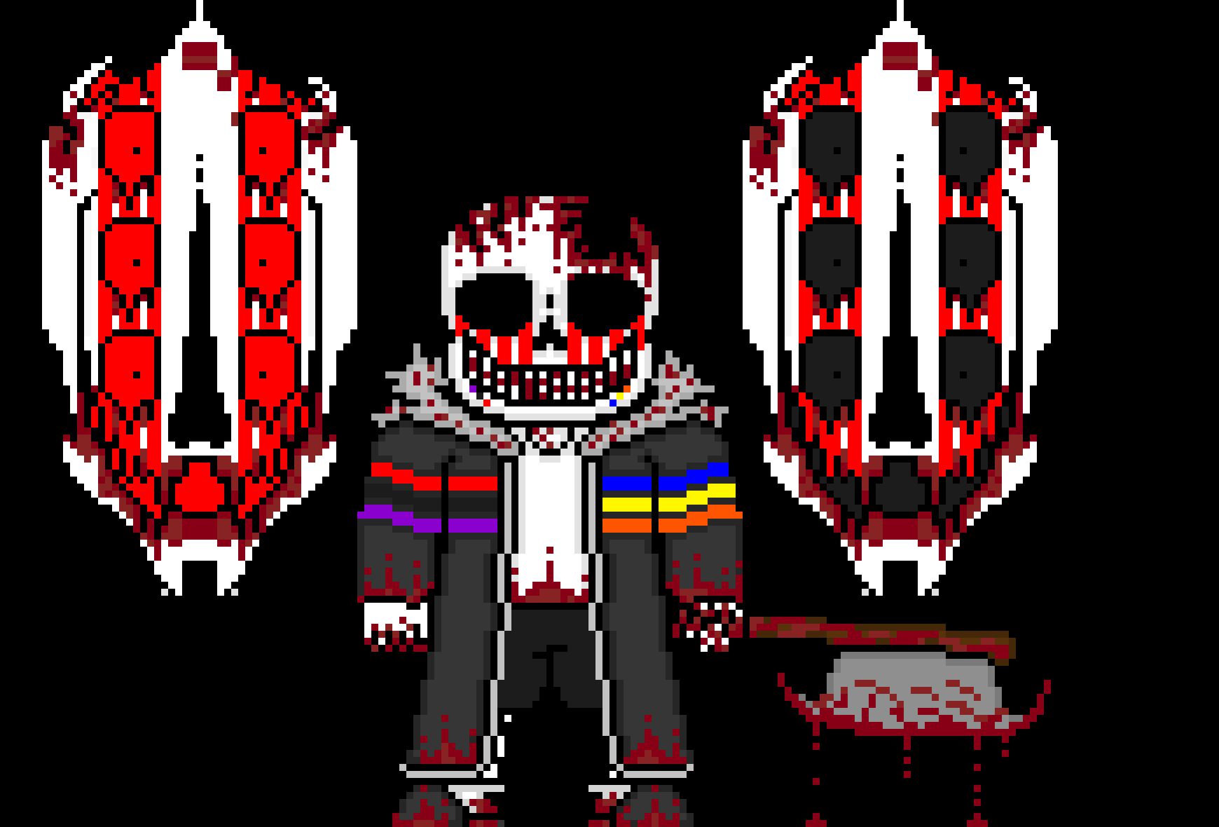 [e8cb42] hey my name isnt Multiverse my name is TerrorVerse *HATE and DEATH hover around him*