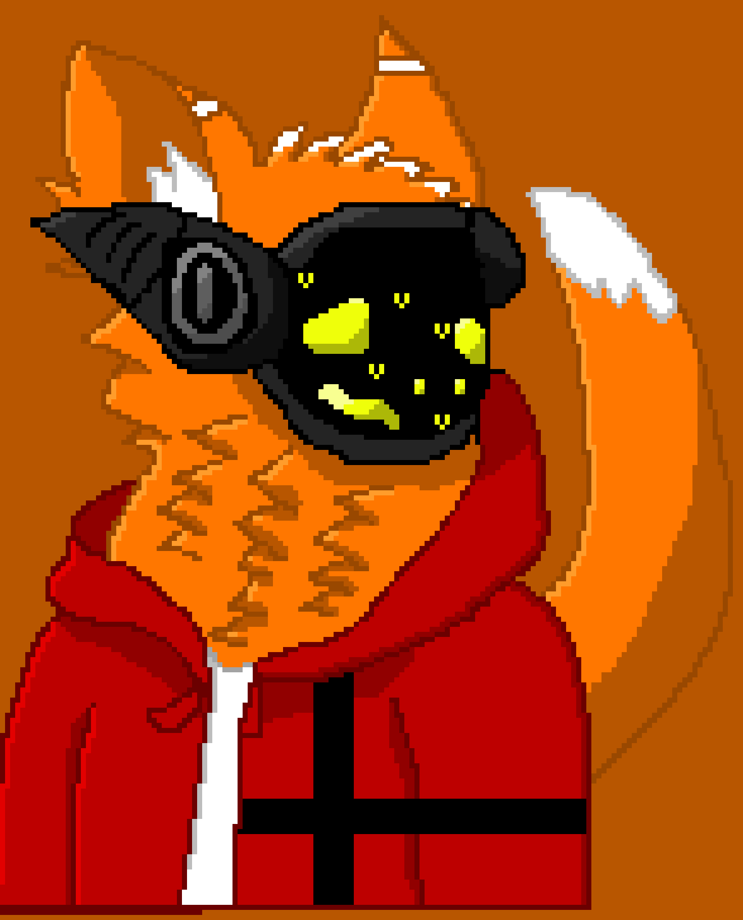 [48193a] Uh dad? Who's at the door? -Tim