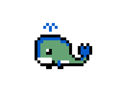 [e3be5b] Pixel Whale