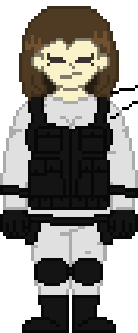 [7ce906] Frisk goes to the SCP Foundation and gets hired as a guard. Or something-  -Demented