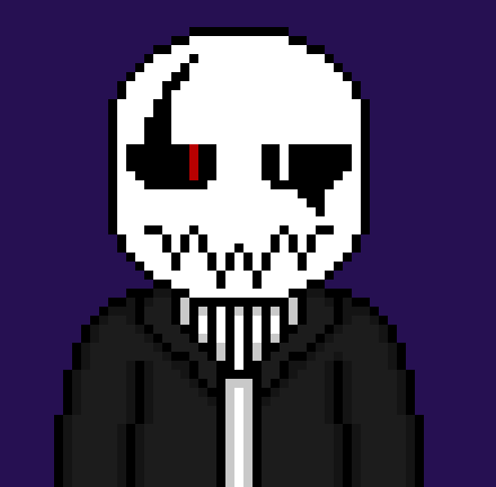 [71fafd] *has Sans sit on the hospital bed and picks up a clip board and pen, then writes down some notes*