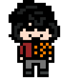 [0bacf3] danganronpa pixel sprite base