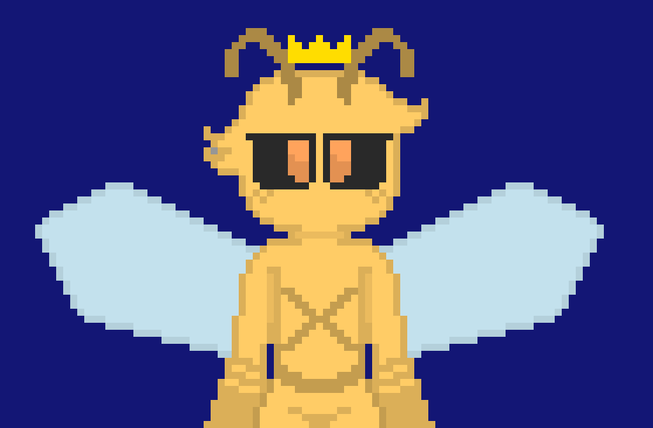 [4fbda4] here have some honey...you should be on your way now before my bees attak you...-bobee