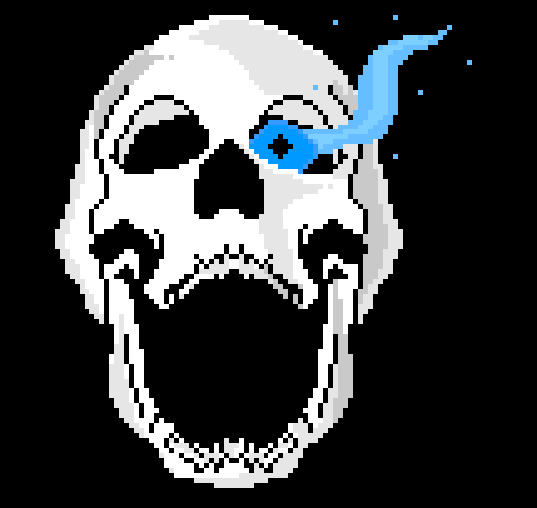 [acbc50] sans skull  original by PDG