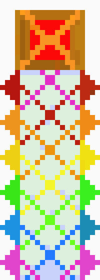 [2b8515] Navajo Weave Pattern